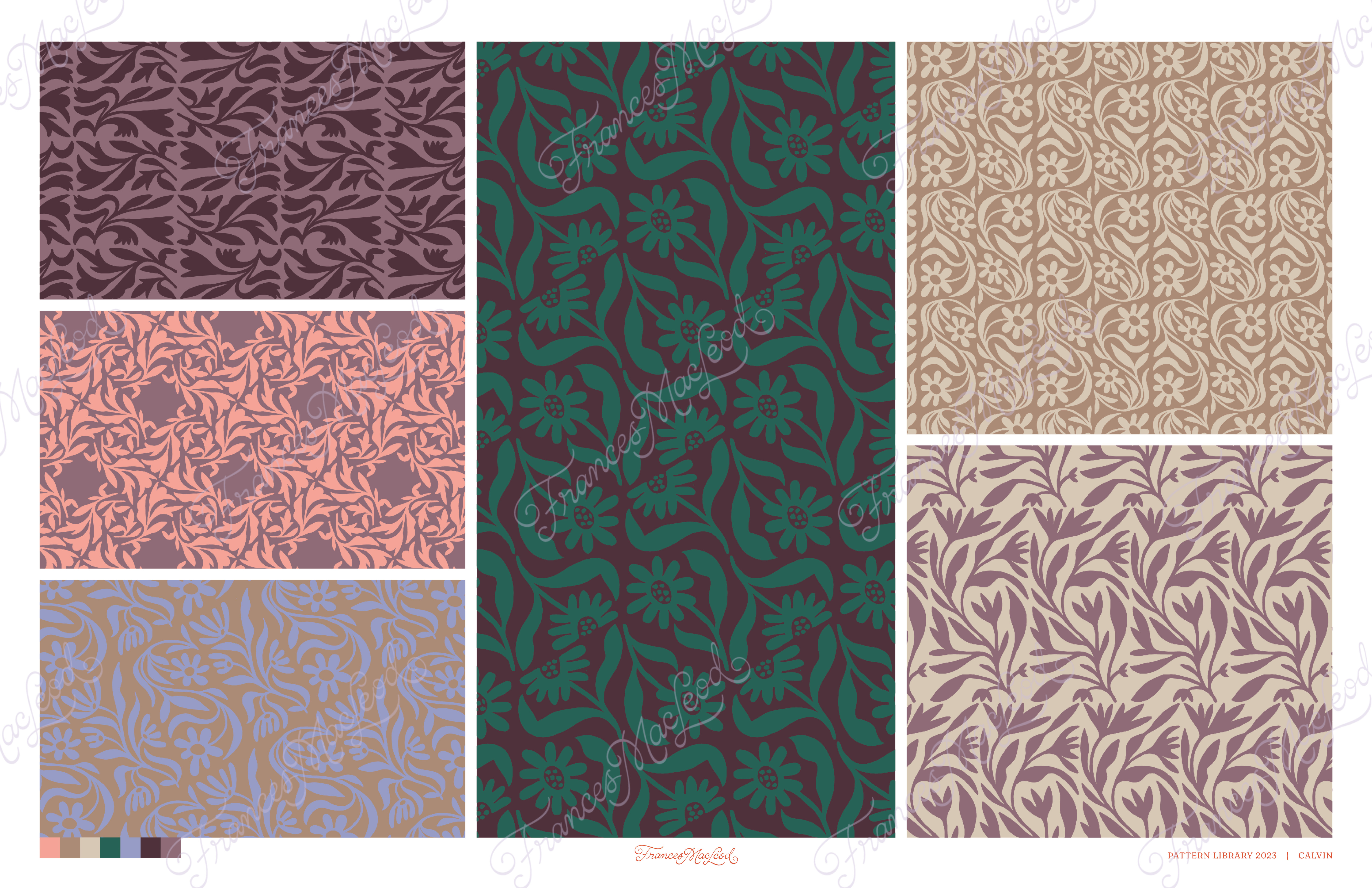 Calvin Pattern Collection 559